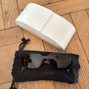 Prada Symbole Sunglasses in Tortoiseshell